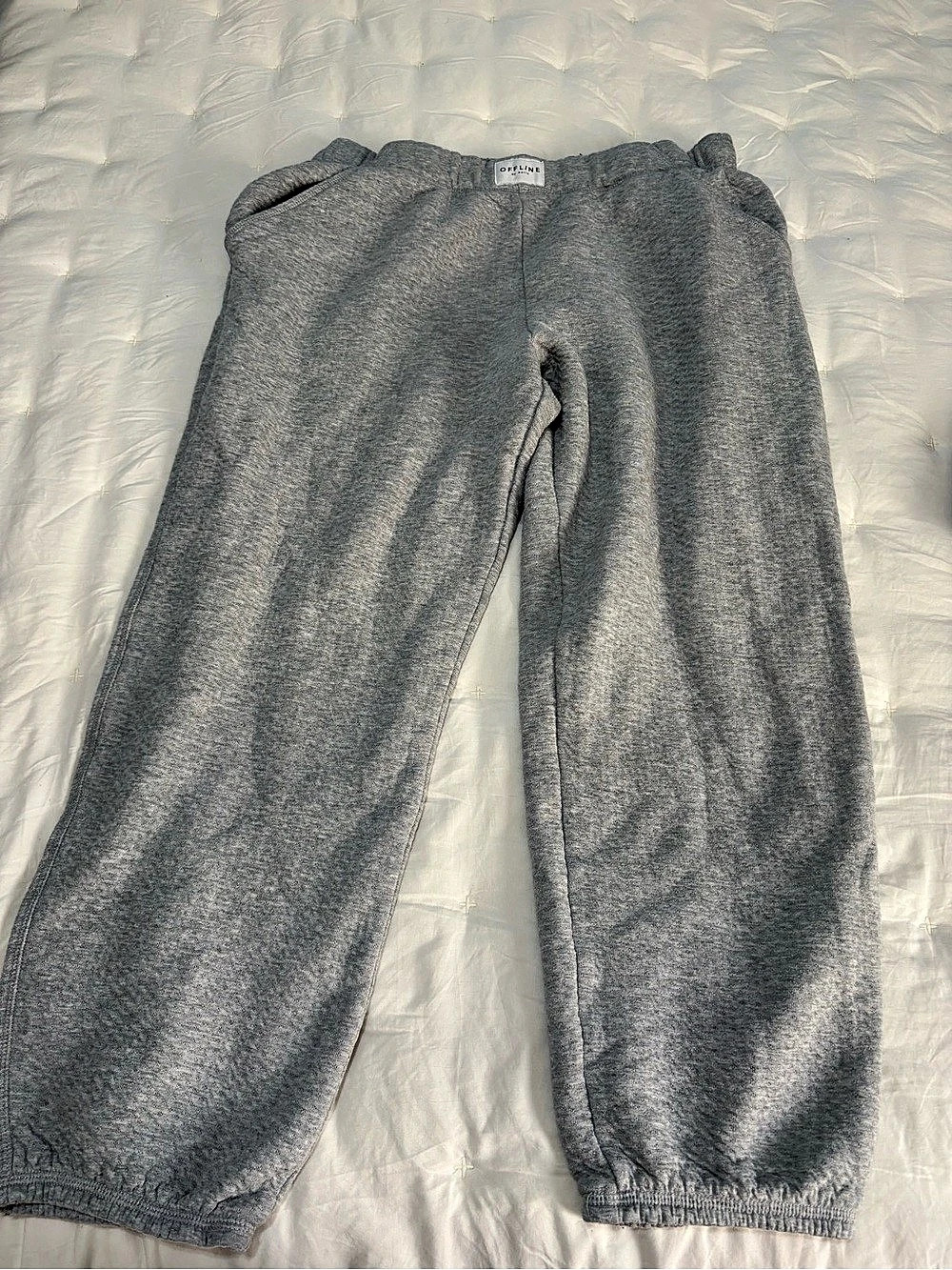 Aerie Gray Jogger Pants